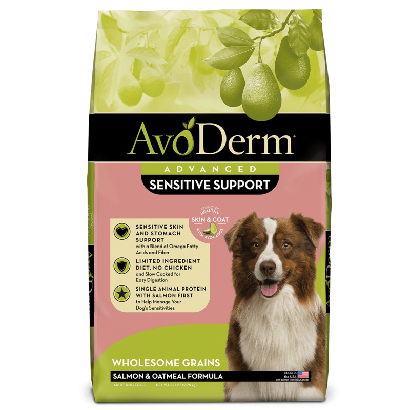 AvoDerm Natural Advanced Sensitive Support Salmon & Oatmeal Formula