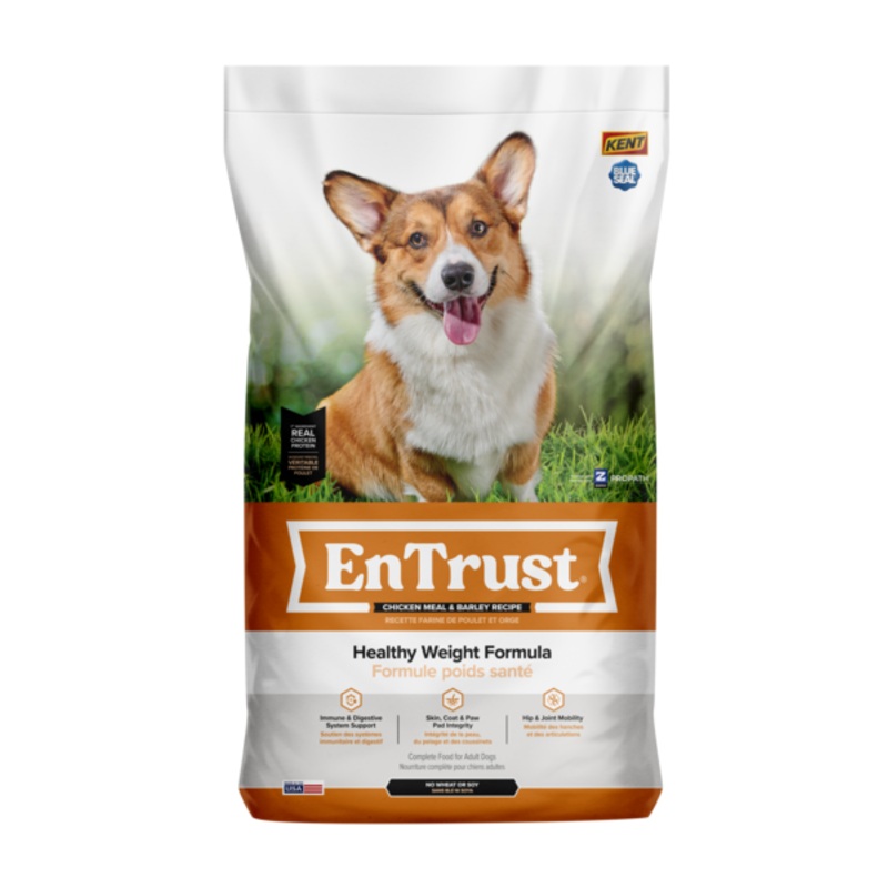 Blue Seal EnTrust Healthy Weight Chicken Meal & Barley Recipe
