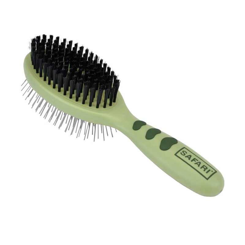 Coastal Pet Products Dog Safari Brush Safari Pin and Bristle Combo Medium