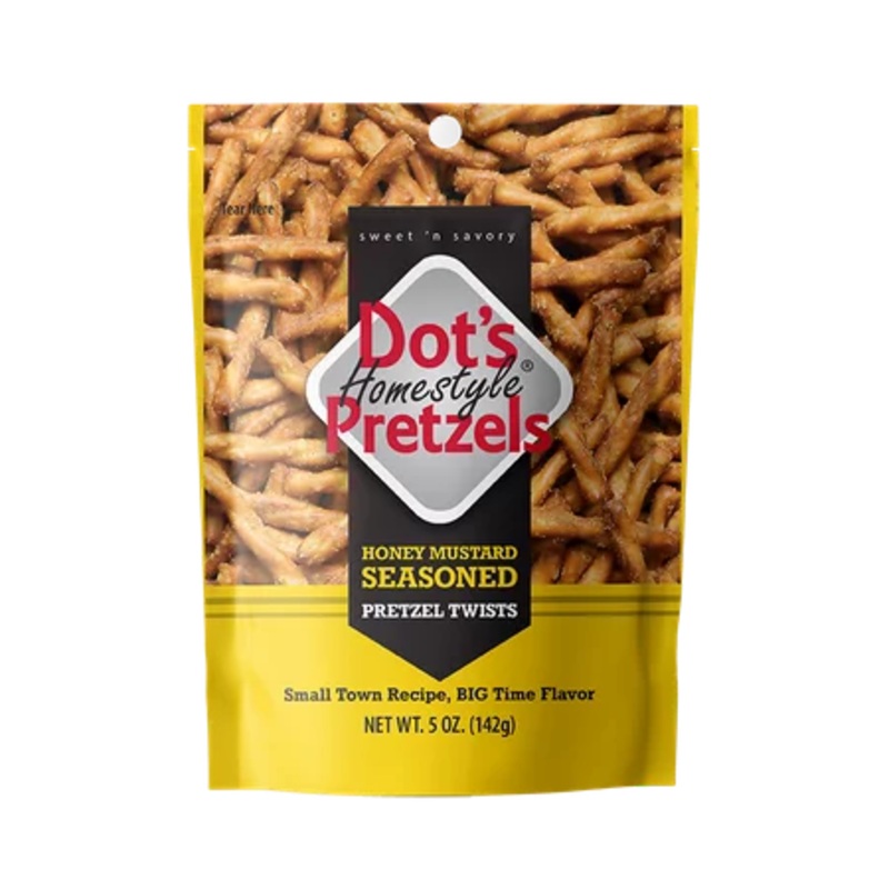 Dot’s Homestyle Pretzels Honey Mustard Seasoned Pretzel Twists 5 oz 5 oz