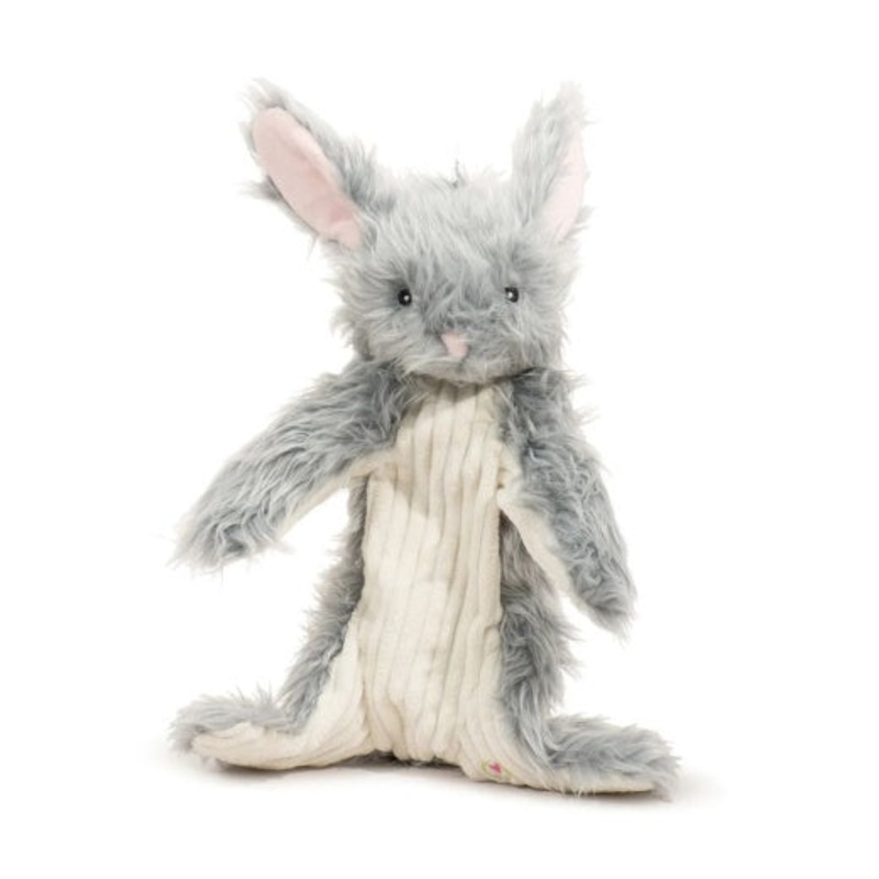 Hugglehounds Plush Dog Toy Rope X Brace Birch Bunny 18in