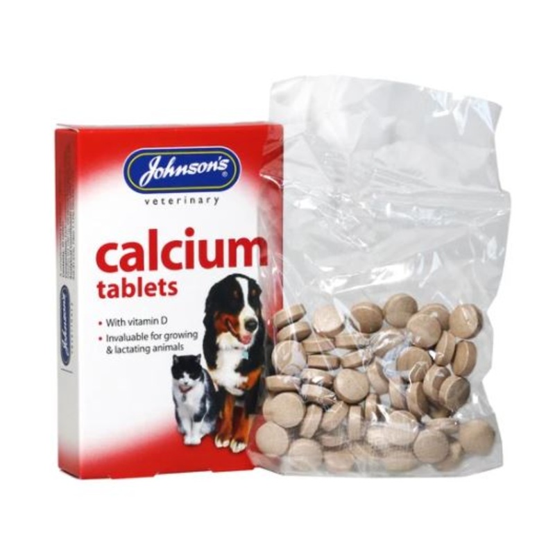 Johnsons Veterinary Calcium Tablets 40 tablets
