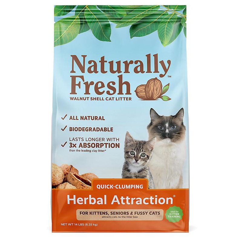 Naturally Fresh Herbal Attract Clumping Cat Litter 14 lb