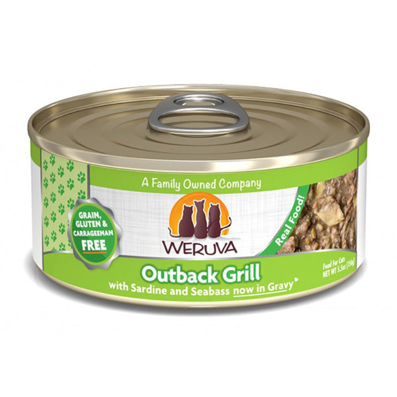 Outback Grill With Trevally and Barramundi Canned Grain-Free Cat Food 3 oz, case of 24