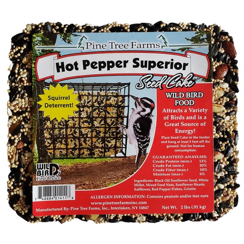 Pine Tree Farms Le Petit Hot Pepper Superior Seed Cake 2 LB