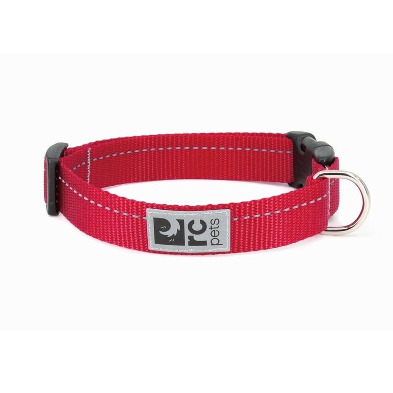 RC Pets Primary Clip Collar – Red for Dogs large