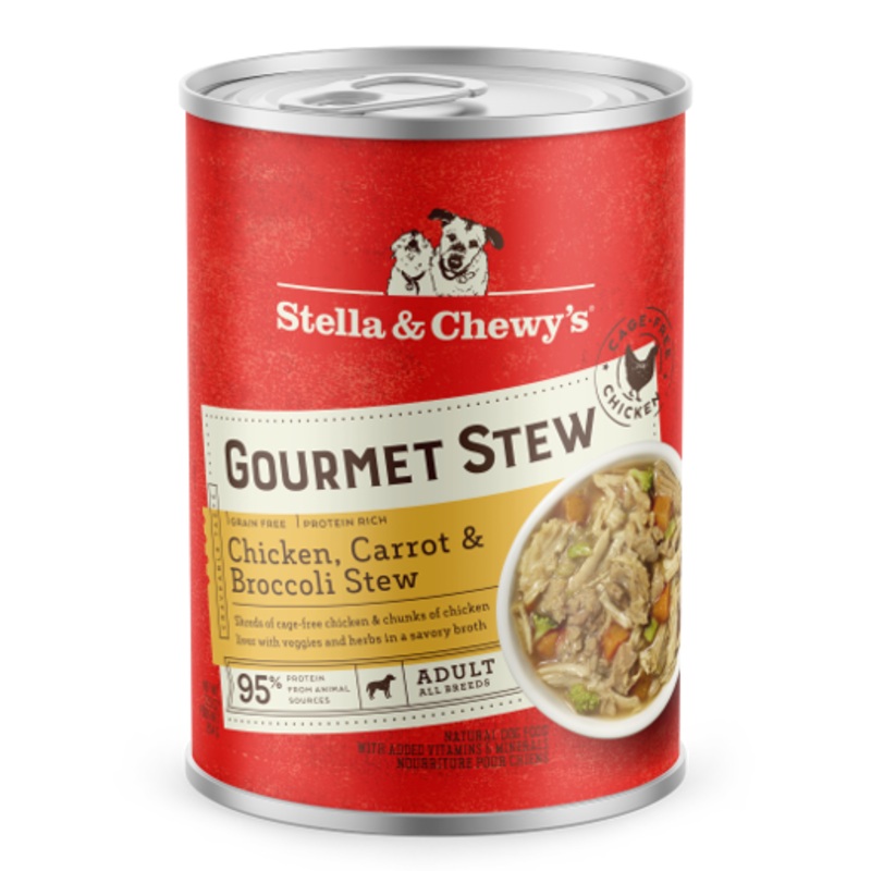 Stella & Chewy’s Gourmet Chicken, Carrot & Broccoli Stew for Dogs