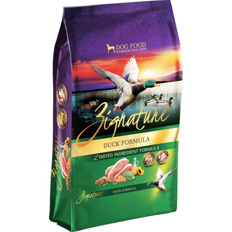 Zignature Duck Limited Ingredient Formuala Dog Food 25