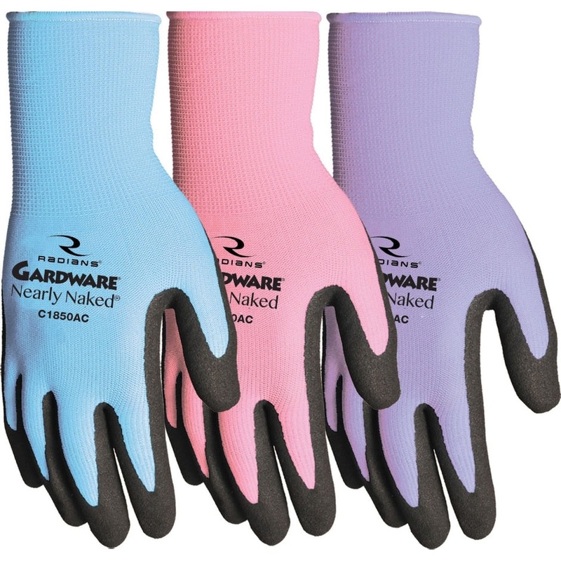 Bellingham GARD WARE Nearly Naked Nylon Nitrile Glove Small