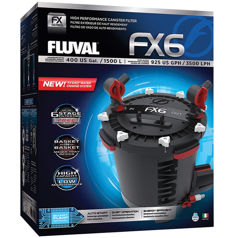 Fluval FX Series Canister Filters FX2 Canister Filter up to 175 US Gal (750 L)
