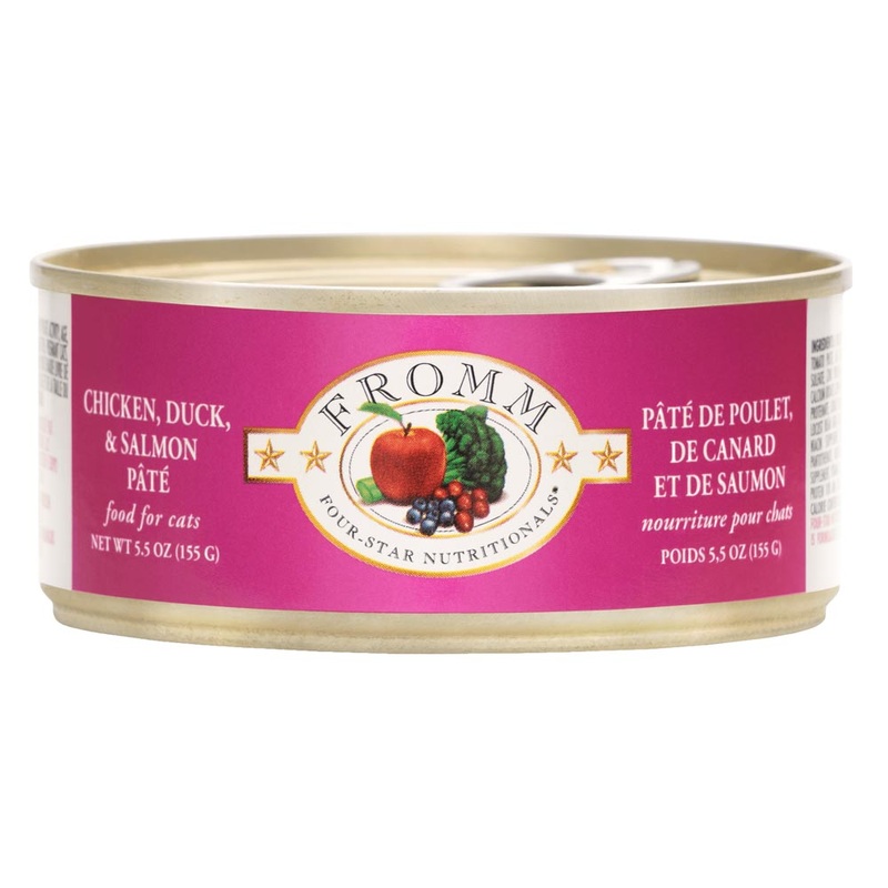 Fromm Four-Star Nutritionals Chicken, Duck & Salmon Pt 5.5 oz