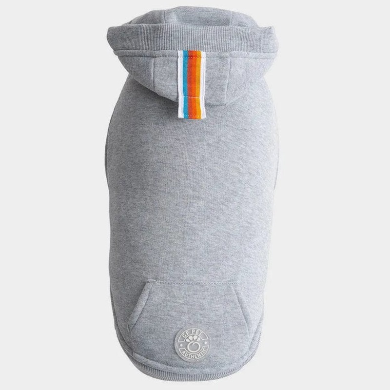 GF Pet Urban Hoodie – Heather Grey for Dogs X-Small