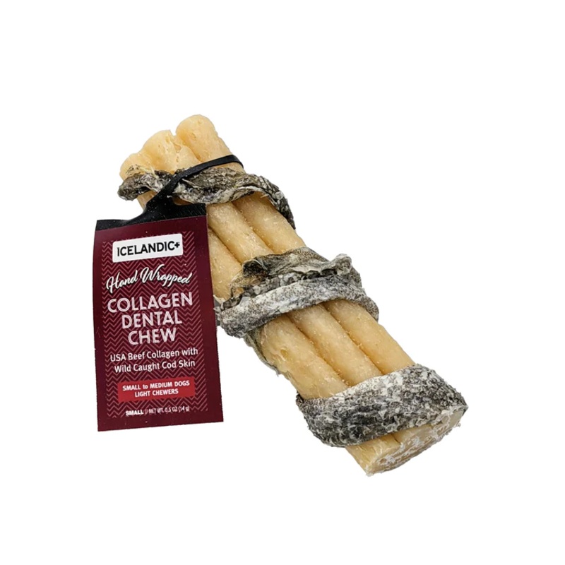 Icelandic Beef Collagen Chew 4in