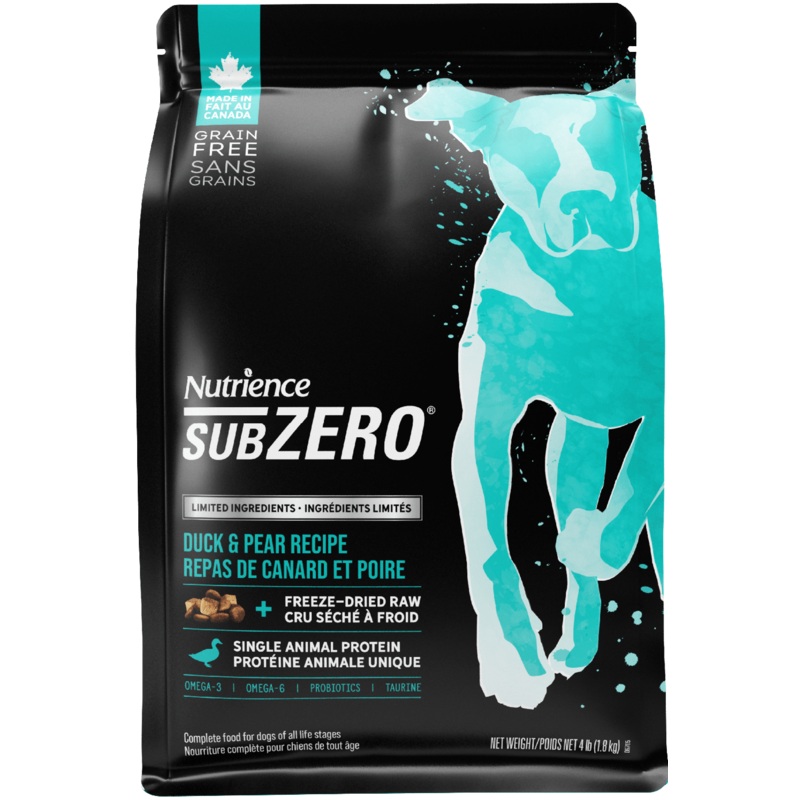 Nutrience SubZero Duck & Pear Limited Ingredient Dog Food 1.8kg