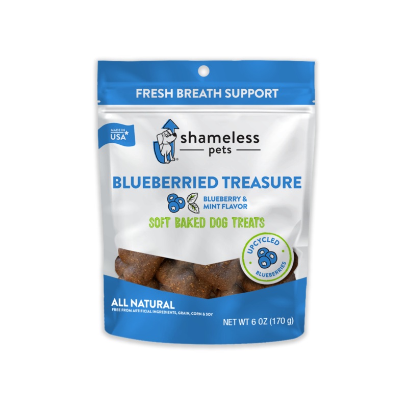 Shameless Pets Blueberried Treasure Soft Baked Dog Treats