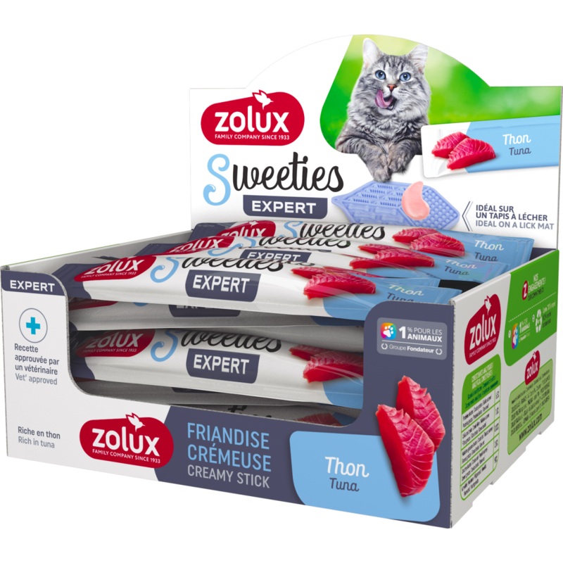 Sweeties Creamy Stick For Cat – Tuna, 48pcs/Box