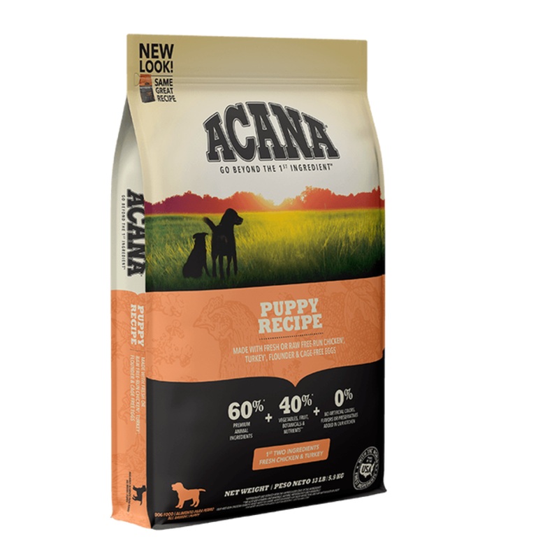 Acana Puppy & Junior Recipe Dry Dog Food 4.5 Lb