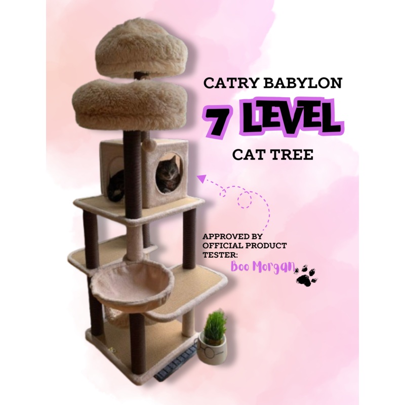 Catry Babylon 7-Level Cat Tree | PetPals Group