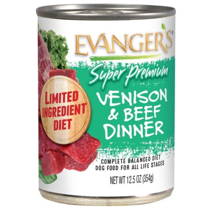 Evanger’s Super Premium Venison and Beef Dinner