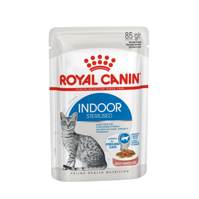 Feline Health Nutrition Indoor (WET FOOD – Pouches) 12 x 85g