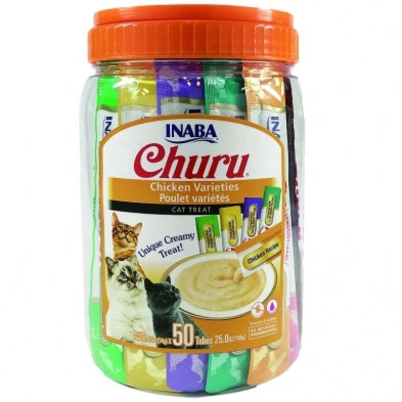 Inaba Churu Puree Chicken 50pk JUG 25oz