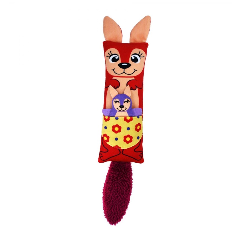 Kong Kickeraroo Kanga 2-toys-in-1 Cat Toy