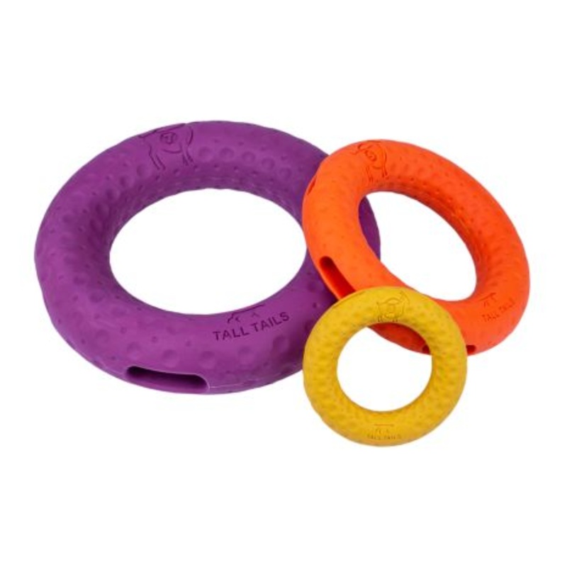 Tall Tails Goat Ring Yellow 3in