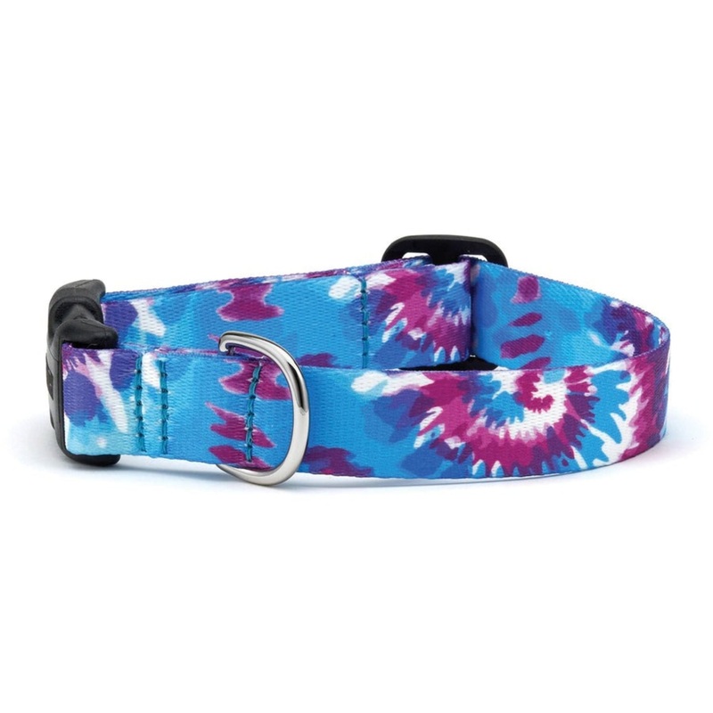 Up Country Tie Dye Printed Dog Collar X-Small 6″-12″