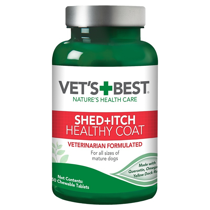 Vet’s Best Healthy Coat Shed & Itch Relief Dog Supplements