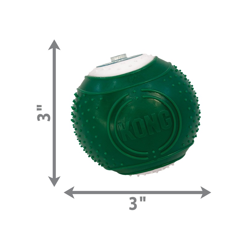 KONG Dental Ball Dog Toy Small