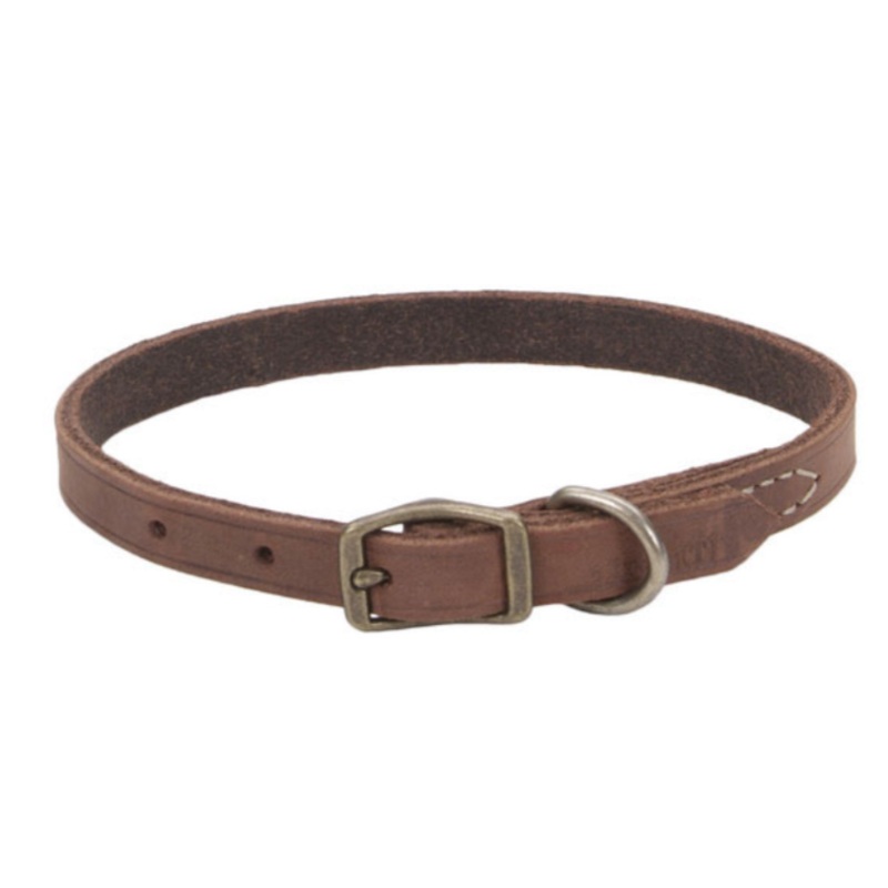 Rustic Leather Collar 10′