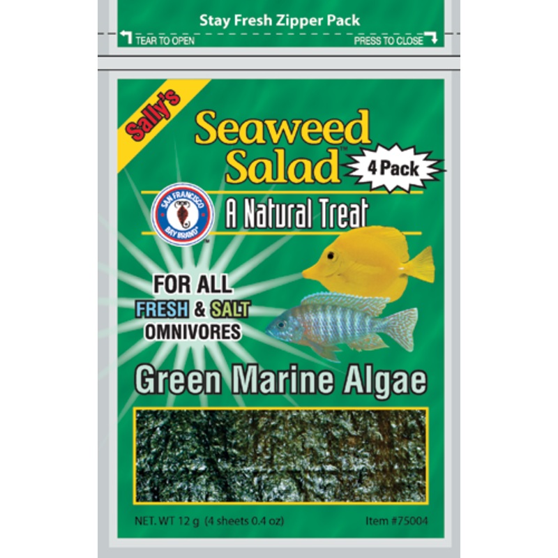 San Francisco Bay Seaweed Salad Green Marine Algae 12 gram