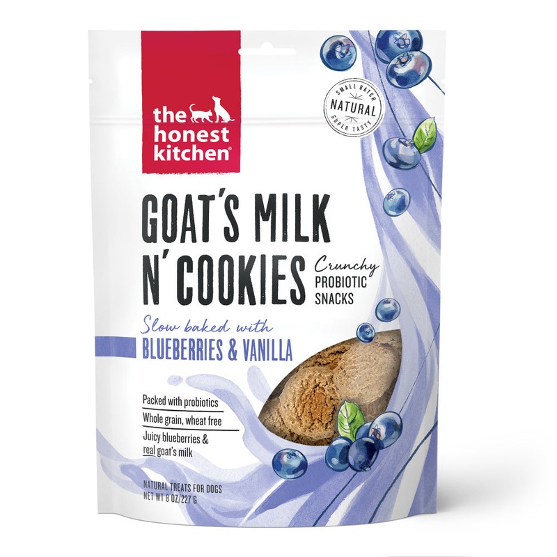 The Honest Kitchen Goat’s Milk N’ Cookies Slow Baked with Blueberries & Vanilla Dog Treats