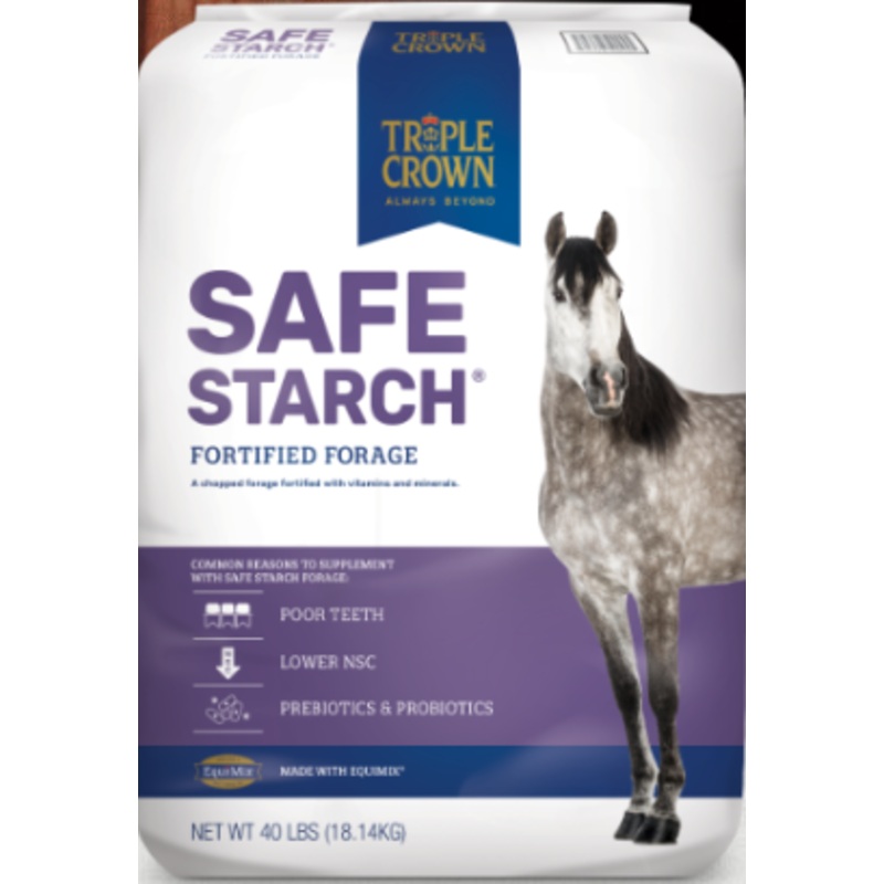 Triple Crown Safe Starch Forage for Horses 40 Lb