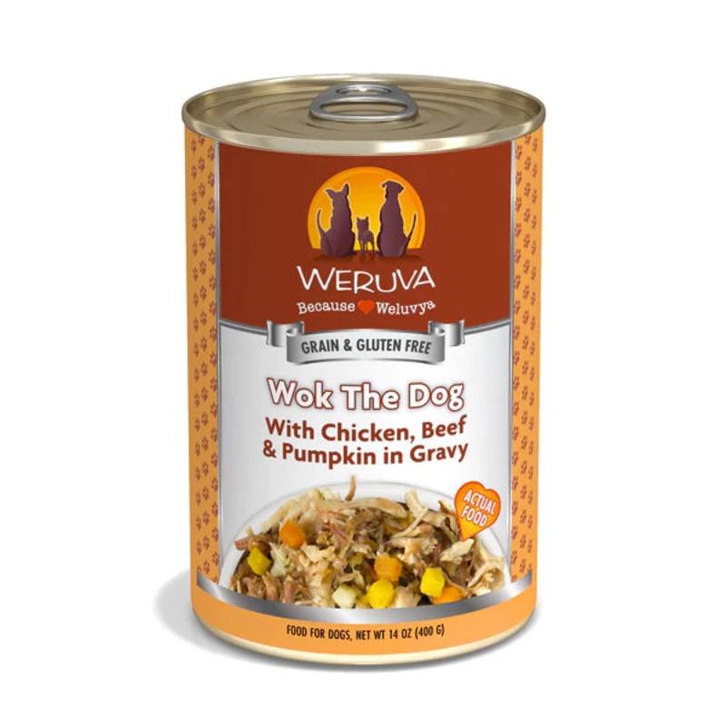 Weruva 400g Wok The Dog Dog Food Individual 400g