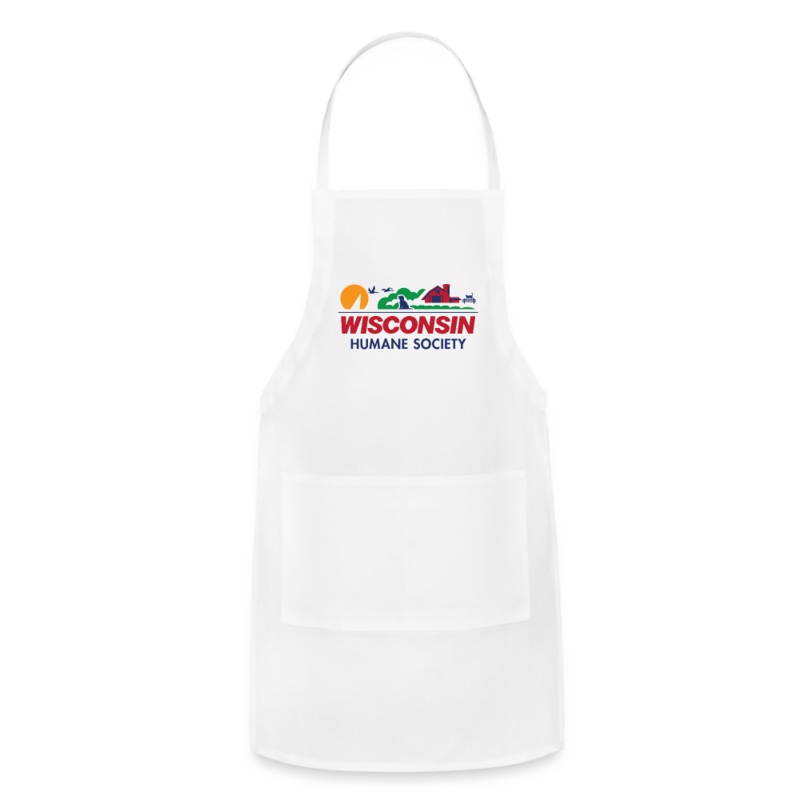 WHS License Plate Adjustable Apron white One Size