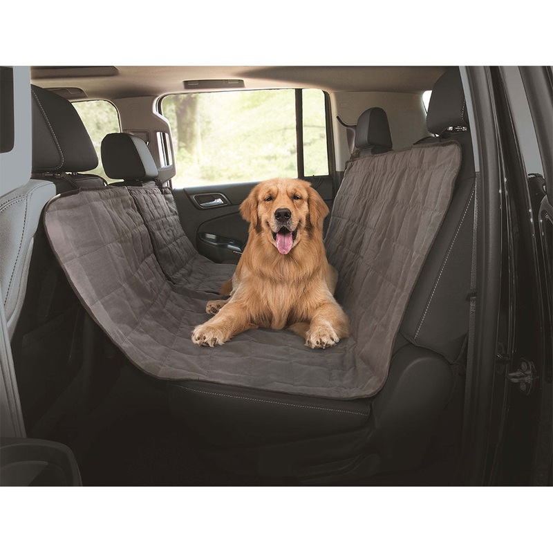 Yes Pets! Hammock Style Car Seat Cover Grey 58 X 51 Inch