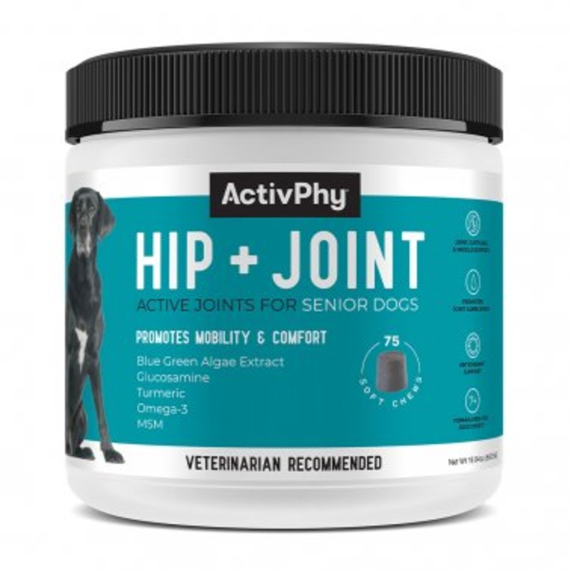 ActivPhy Hip & Joint Support Soft Dog Chew 75 count