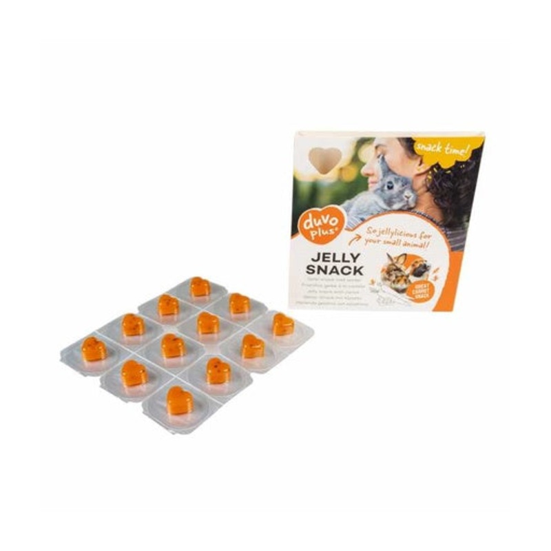 Duvo+ Small Pets Jelly Snack Carrot 12pcs x 1.2g