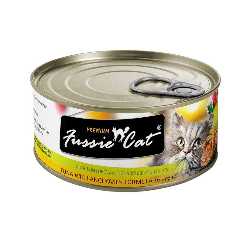 Fussie Cat Premium Tuna With Anchovies Formula In Aspic