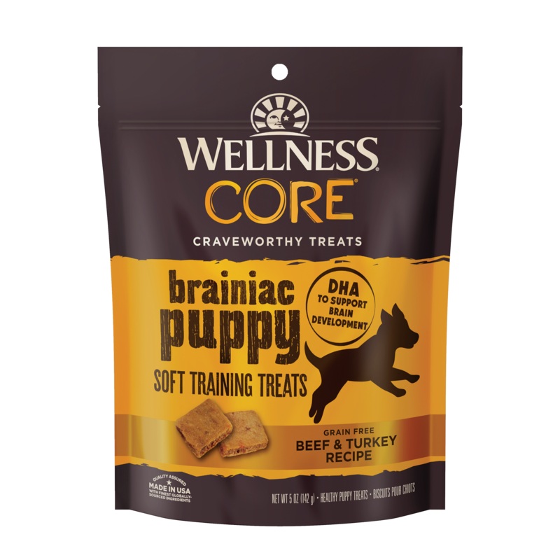Wellness CORE Brainiac Beef & Turkey Soft Puppy Training Treats