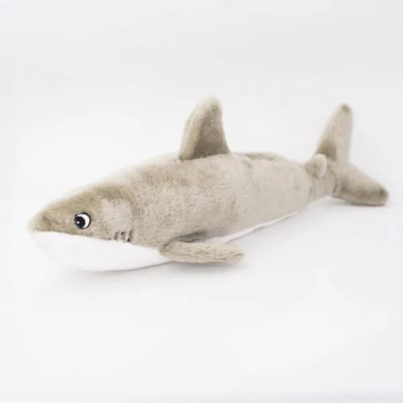 Zippy Paws Jigglerz Shark Dog Toy One Size
