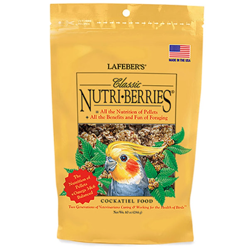 Classic Nutri Berries Cockatiel Food 10 oz