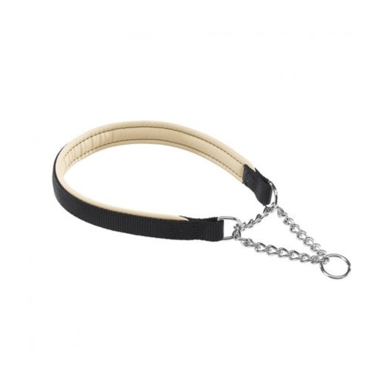 Ferplast Daytona CSS Semi – Pull – Out Collar With Soft Padding[Color – Black, Dimension – 55 cm x 20mm]