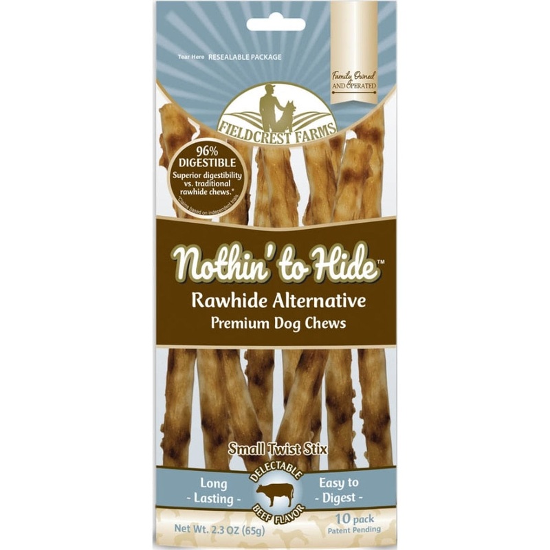 Fieldcrest Farms Rawhide Alternative Small Twist Stix Chicken