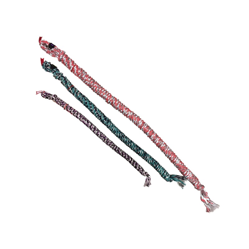 Mammoth SnakeBiter Shorty Premium 36″ Cotton Poly Color Rope Tug Dog Toy
