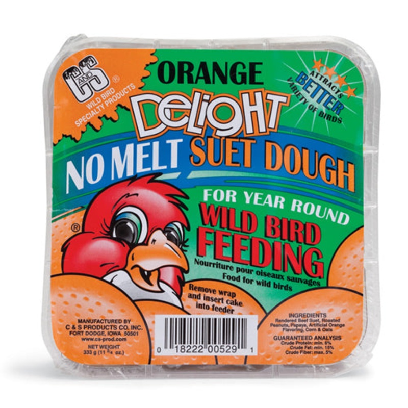 Orange Delight Suet Cakes Orange Delight, Set of 4