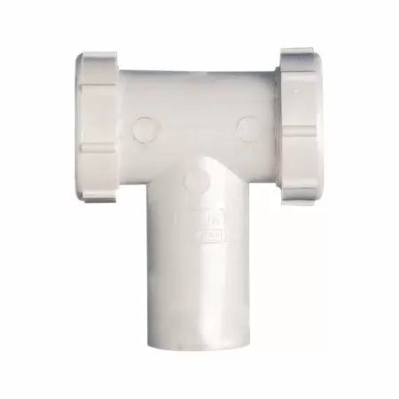 Plumb Pak Center Outlet Tee & Tailpiece  with Baffle 1 1/2″