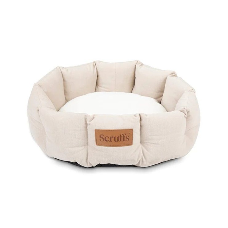 Scruffs Helsinki Cat Bed – Oatmeal Beige