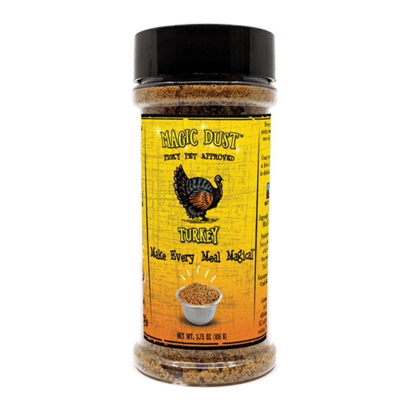 Wild Meadow Farms Magic Dust Turkey Topper for Dogs and Cats 3.75 oz